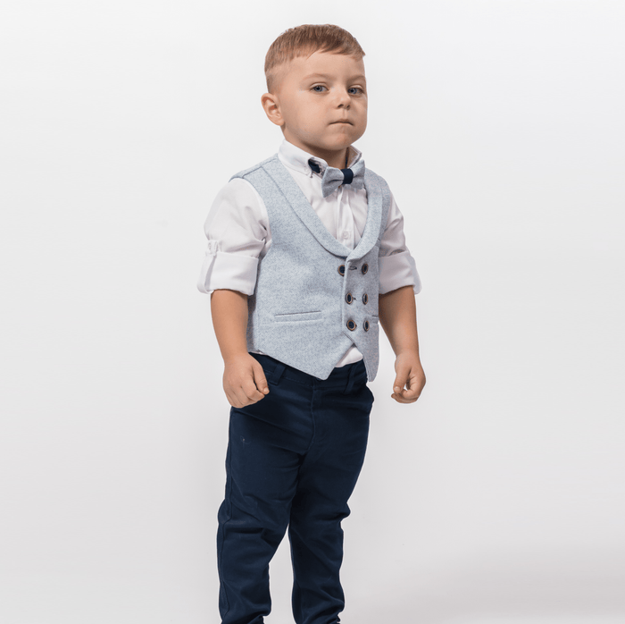 Macho Blue Formal Boys Suit