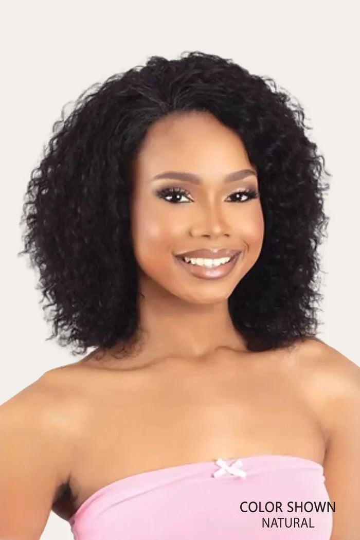 MAYDE LOVELLA 100% HUMAN HAIR HALF WIG WATER CURL 16" MAYDE
