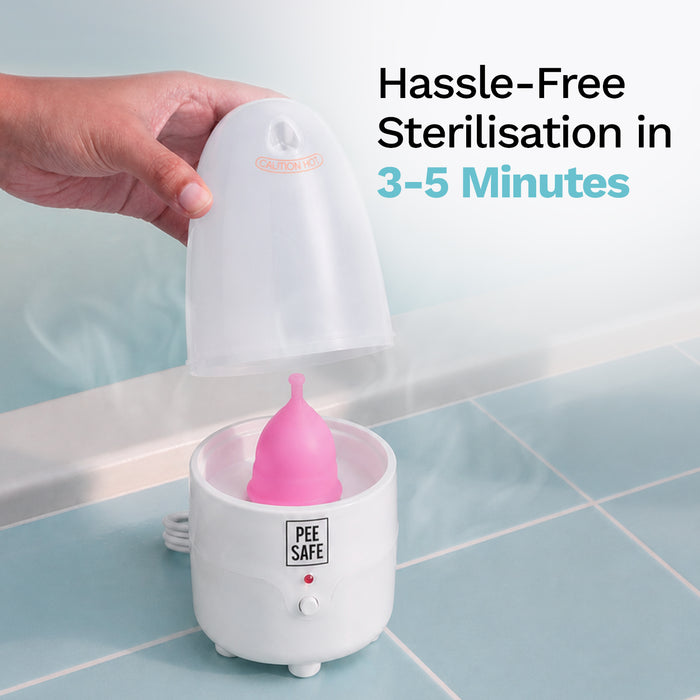 Pee Safe Menstrual Cup Steam Sterilizer - BDL