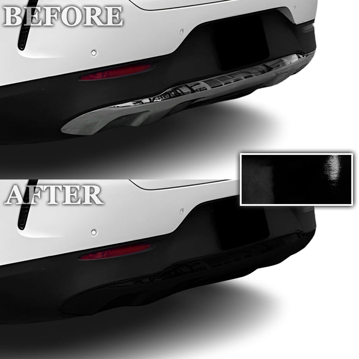 Fits Mercedes - Benz EQE SUV 2023 - 2025 Vinyl Chrome Delete Grille Blackout Decal Stickers Overlay Film - Bogar Tech Designs