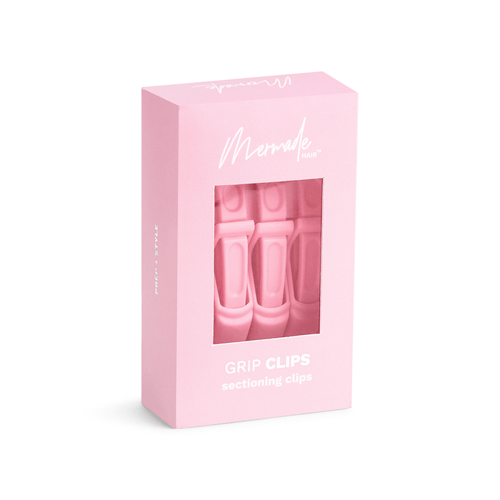 Mermade Hair Grip Clips Pink - Beauty Tribe
