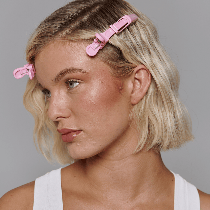 Mermade Hair Grip Clips Pink - Beauty Tribe
