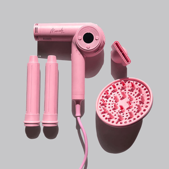 Mermade Hair M Dryer - Pink - Beauty Tribe