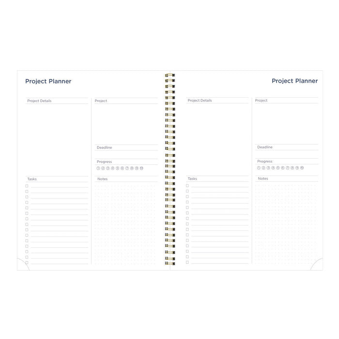 Minimalist Monthly Planner, 2027, 14 Months, Assorted Designs C701PT.ASX-27 Blueline