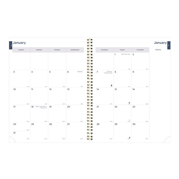 Blueline Minimalist Weekly/Monthly Planner, 2027, Assorted Designs C958PT.ASX-27