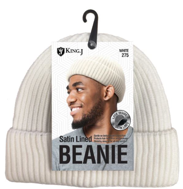M&M Qfitt SATIN LINED BEANIE Single Piece- 6 COLORS - Palms Fashion Inc.