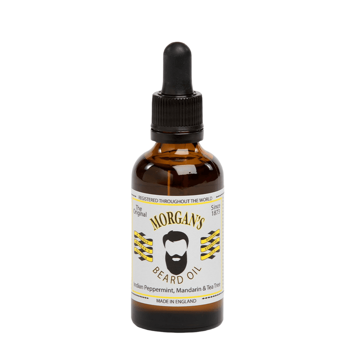 Morgan's Pomade Beard Oil Indian peppermint,mandarin & Tea Tree 50ml - Beauty Tribe