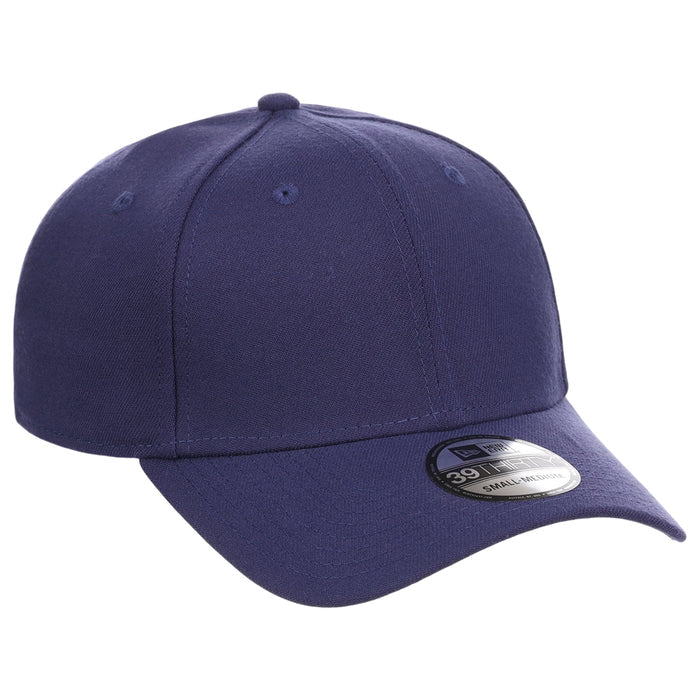 New Era Blank Poly 39THIRTY Cap - Light Navy