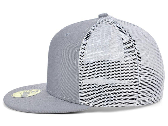 New Era Custom 59FIFTY Trucker - Grey/White