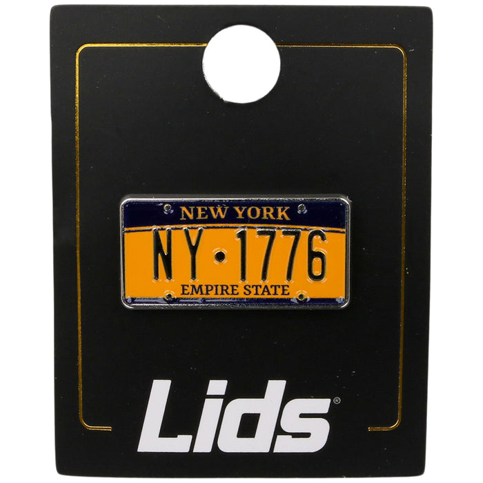 New York License Plate Hat Pin