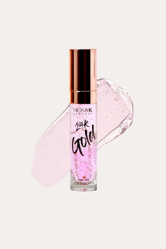 NICKA K 24K GOLD LIP GLOSS NICKA K