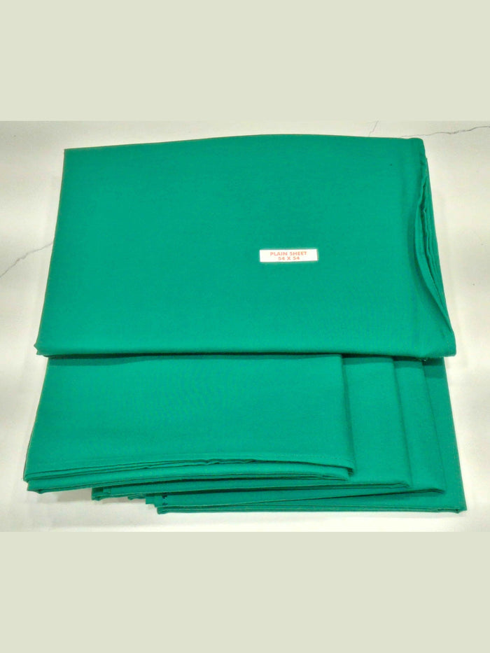 O T Sheets Plain Medium - J R GARMENTS