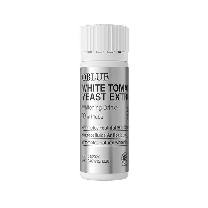 OBLUE White Tomato Yeast Extra Whitening Drink 12 Pieces - myernk
