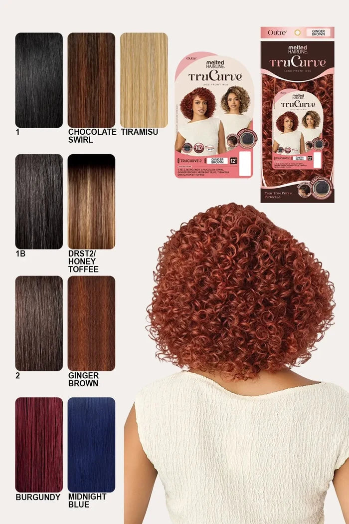 OUTRE MELTED HAIRLINE LACE FRONT WIG - TRUCURVE 2 OUTRE