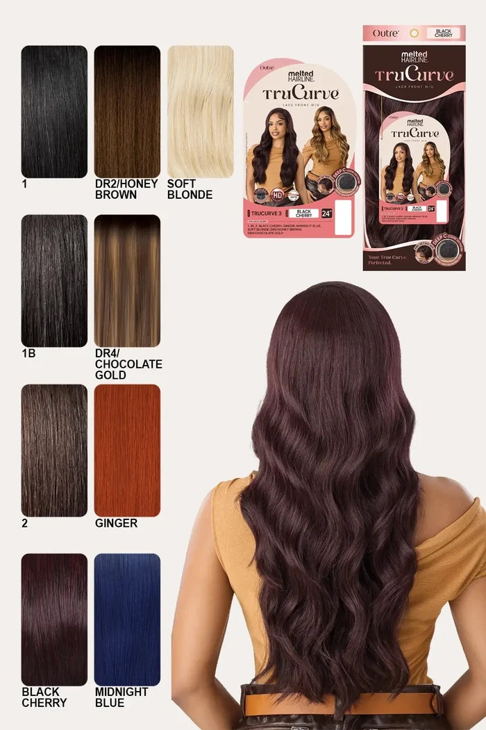 OUTRE MELTED HAIRLINE LACE FRONT WIG - TRUCURVE 3 OUTRE