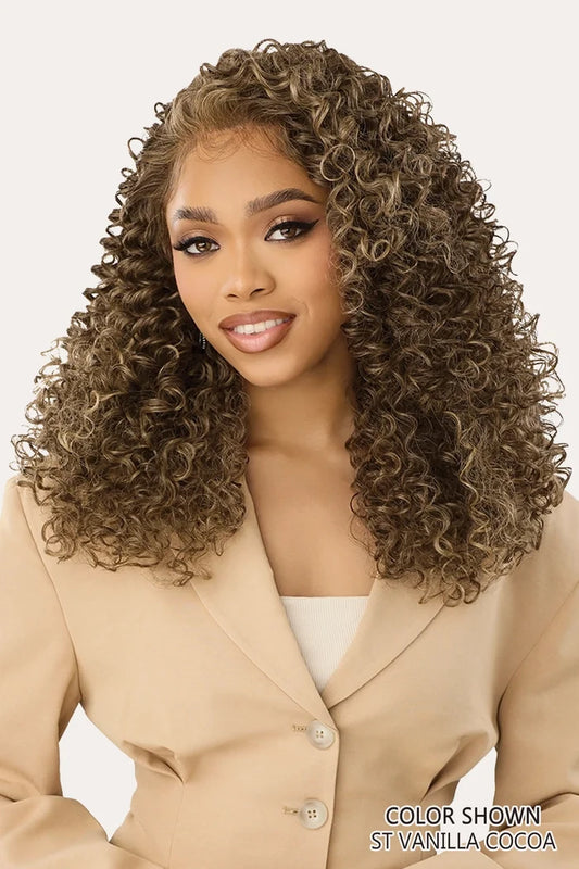 OUTRE PERFECT HAIRLINE 13X6 HD LACE FRONTAL WIG -ONVYBE 12 OUTRE