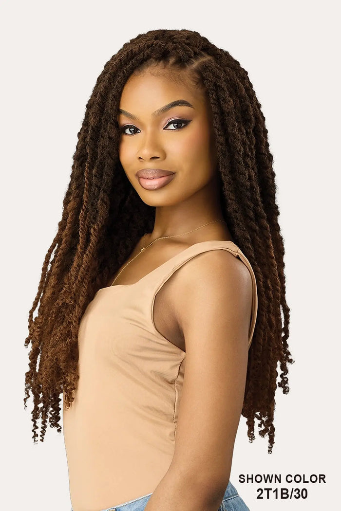 OUTRE  X-PRESSION TWISTE UP 3X SWICY AFRO TWIST 18" OUTRE