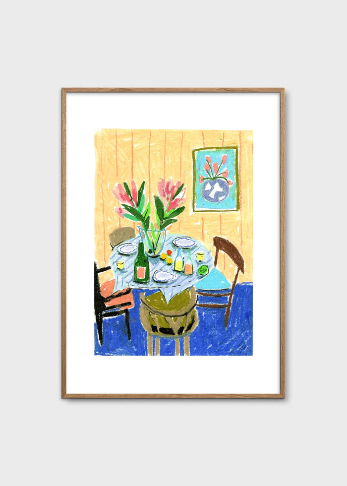 Pastel Table by Laura Page