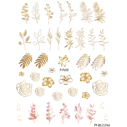 Pasties Decals - Summer Gold Designs