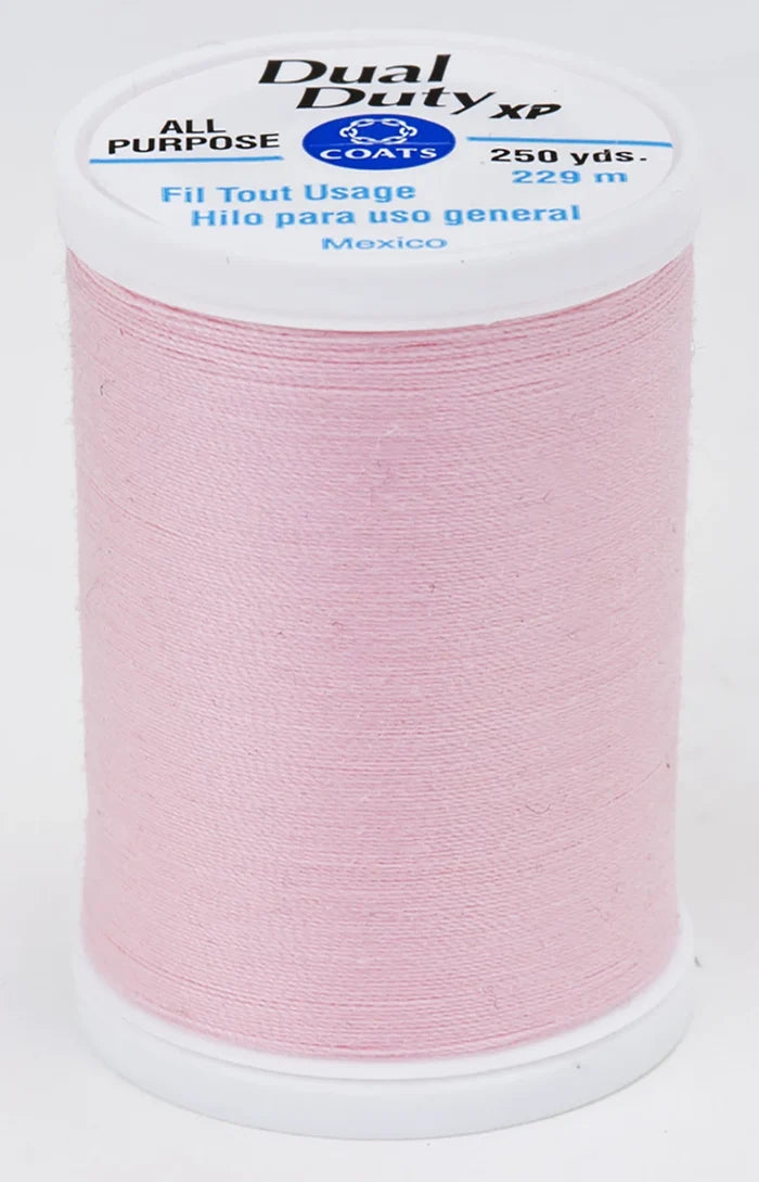 Pink- Dual Duty XP Polyester Thread 250yds