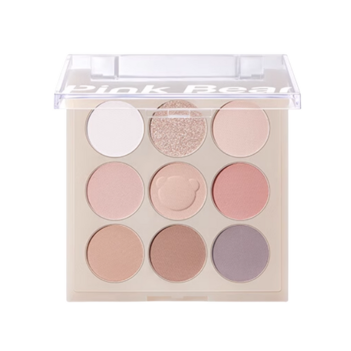 Pink Bear Vitality Eyeshadow Palette 9g - myernk