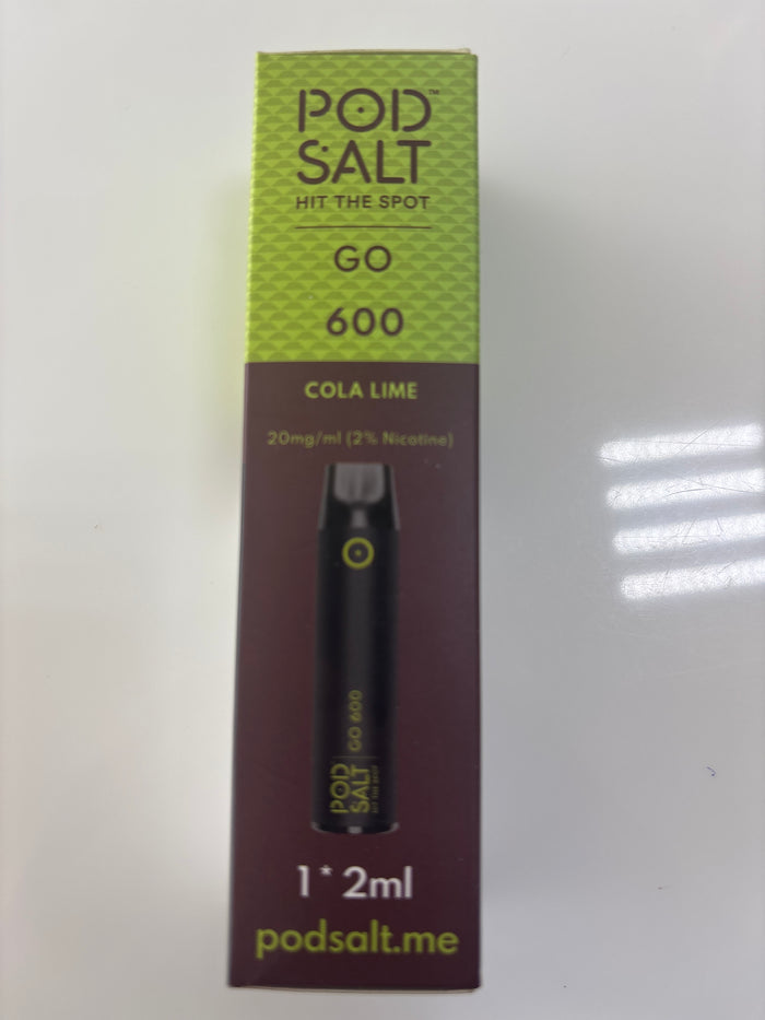 POD salt cola lime 600