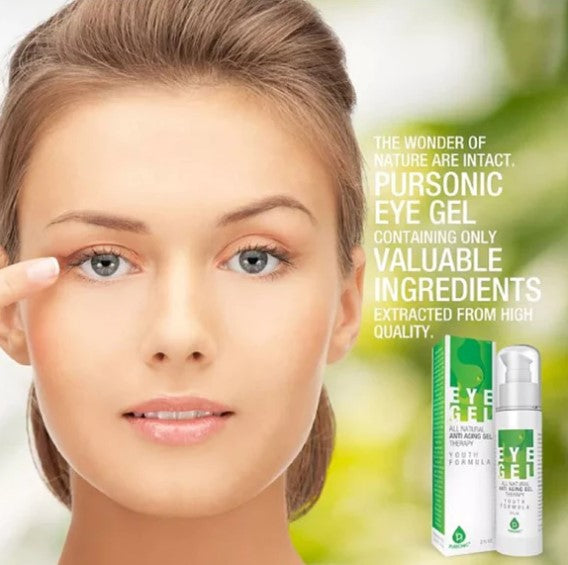 Pursonic All Natural Professional Anti Aging Eye Gel 2 Oz - Palms Fashion Inc.