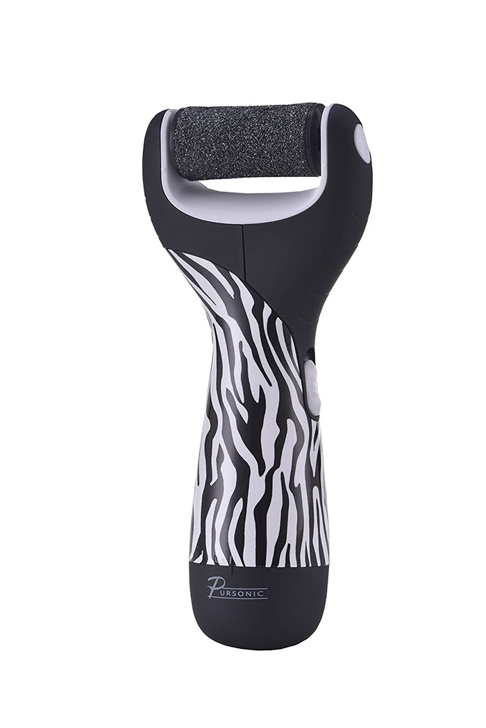 Pursonic Pedi Perfect Foot File Battery Operated Callus Remover Tool - Palms Fashion Inc.