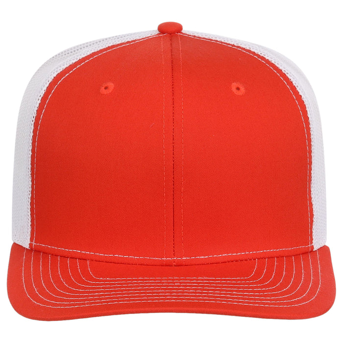 Richardson 112 Trucker - Orange/White