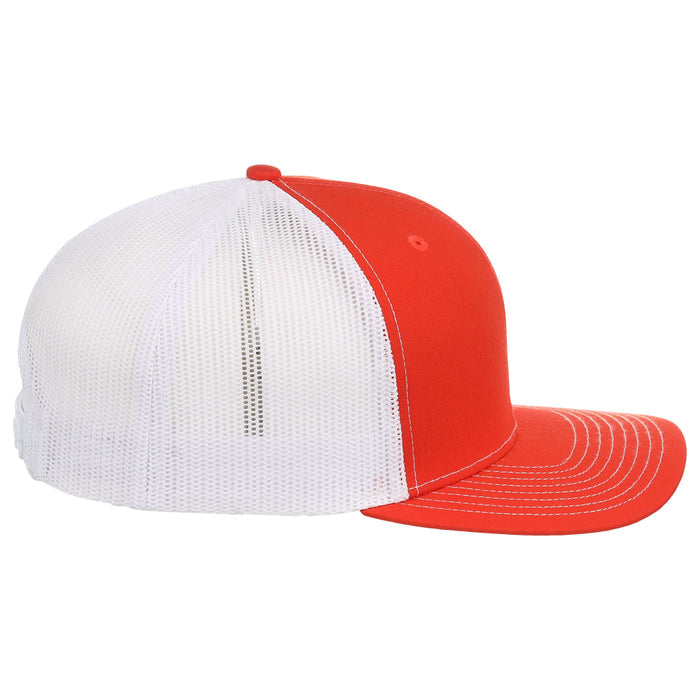 Richardson 112 Trucker - Orange/White