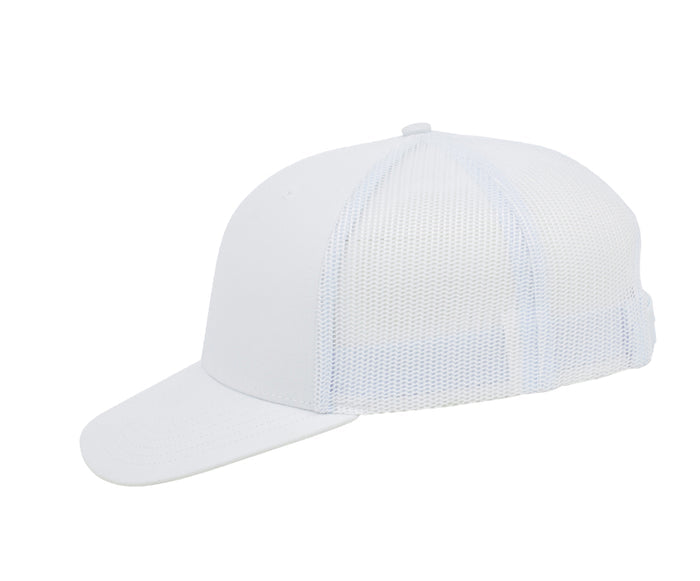 Richardson 112 Trucker - White/White