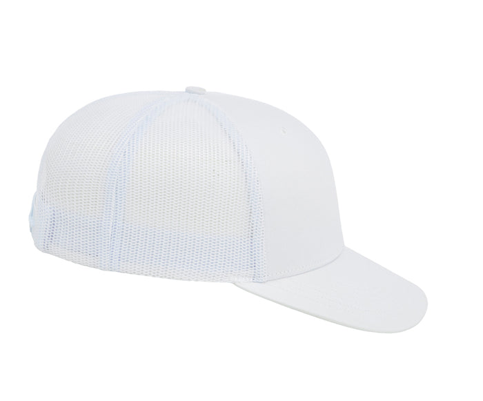 Richardson 112 Trucker - White/White