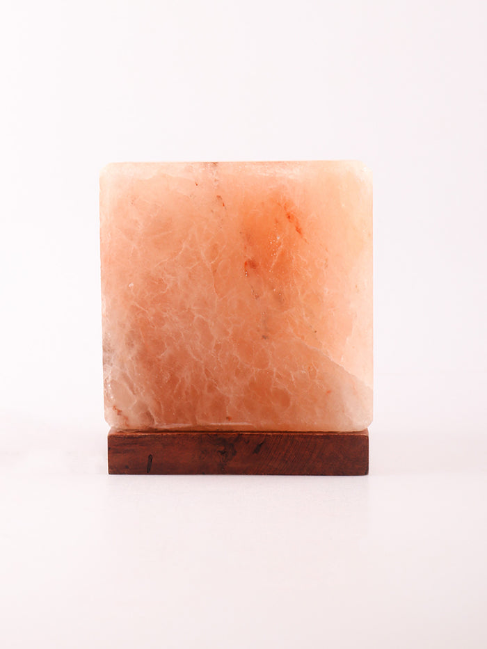 Salt Lamp Cube Shape 2-3kg | One Colour-Image 2