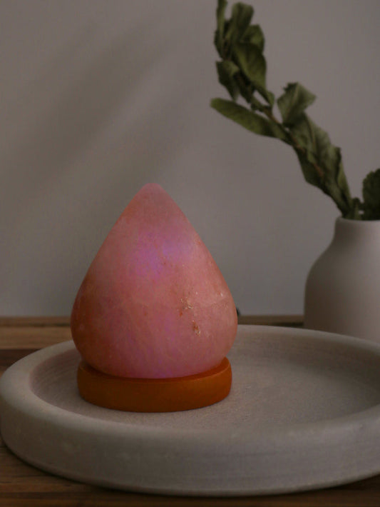 Salt Lamp USB Teardrop shape | Colour Changing-Image 1