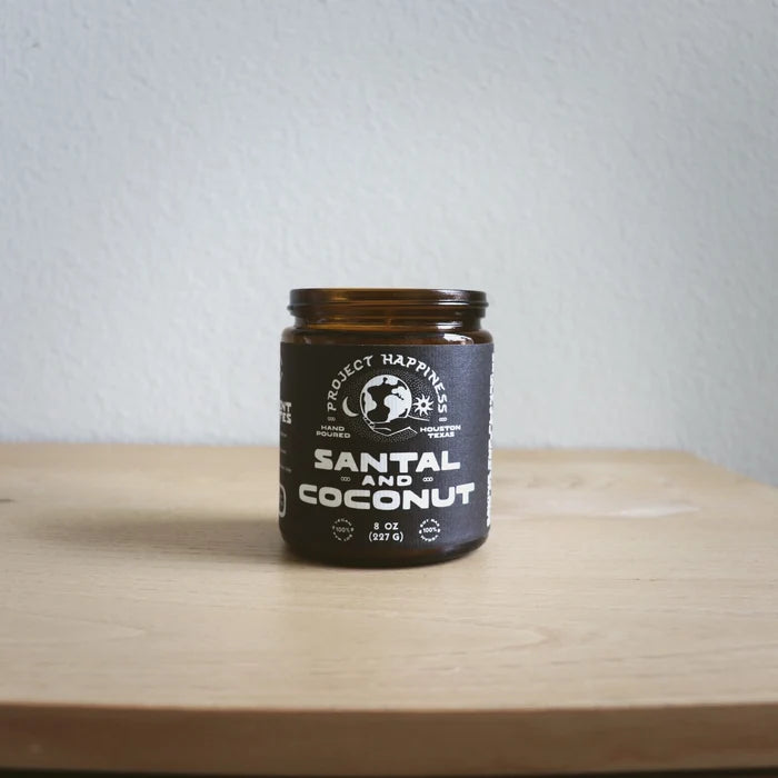 Santal and Coconut Soy Candle - 8oz