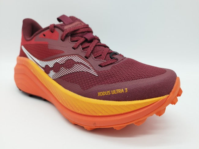 SAUCONY XODUS ULTRA 3 MUJER ROJO