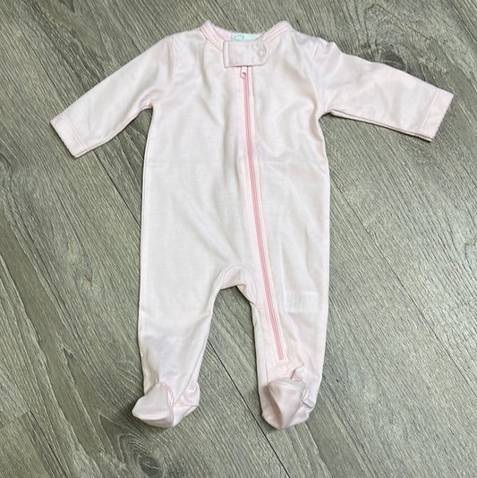 Shimoa Pink Zip Footie