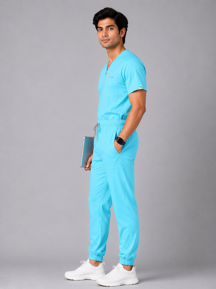 SKYBLUE SWASTHYA SUTRA JOGGER JUMPSUIT FOR MEN
