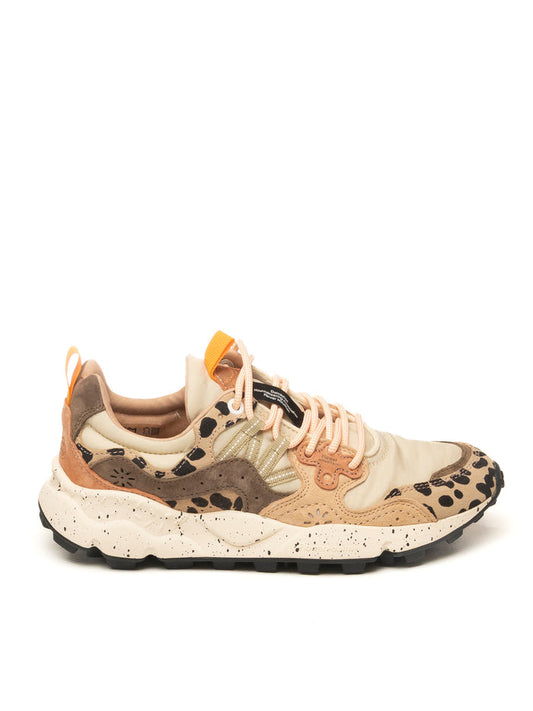 FLOWER MOUNTAIN Sneaker yamano animalier multi 2017818-27 SUE/NYL-1E53