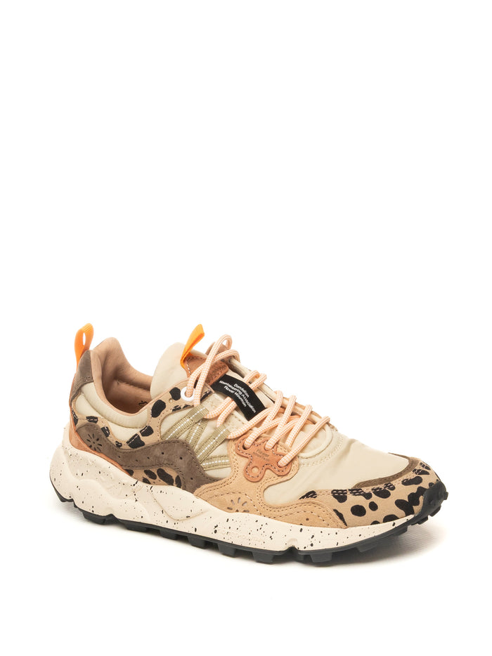 FLOWER MOUNTAIN Sneaker yamano animalier multi 2017818-27 SUE/NYL-1E53