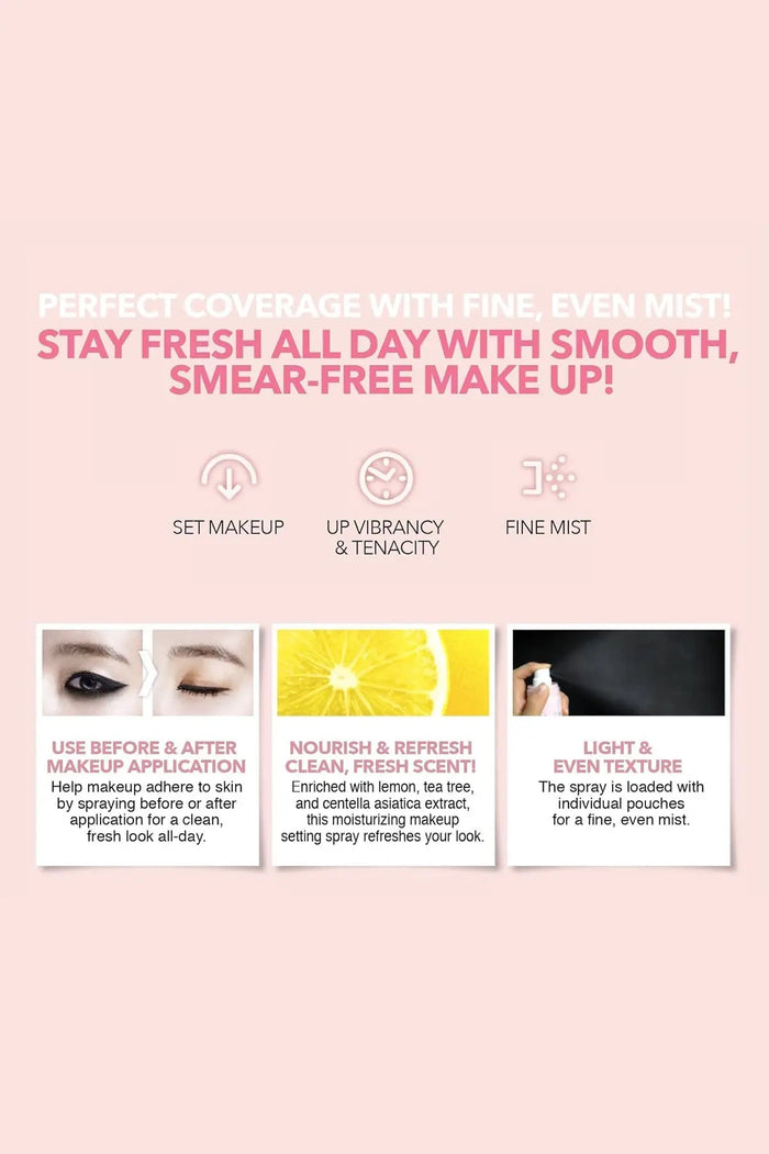 SO NATURAL ALL DAY TIGHT MAKE UP SETTING FIXER - BSW BEAUTY CANADA