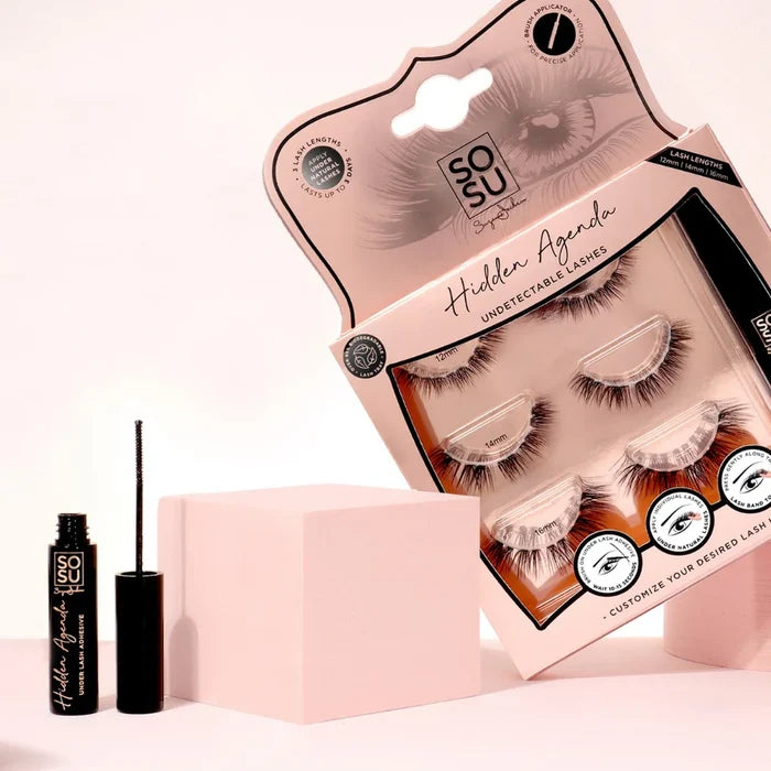 SOSU - HIDDEN AGENDA Lashes - Longer Length