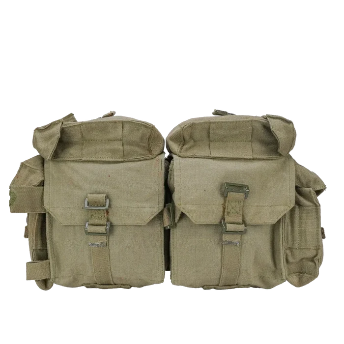 South African Pattern 70 Kidney Pouches - South African Army Surplus - Magazine Pouches