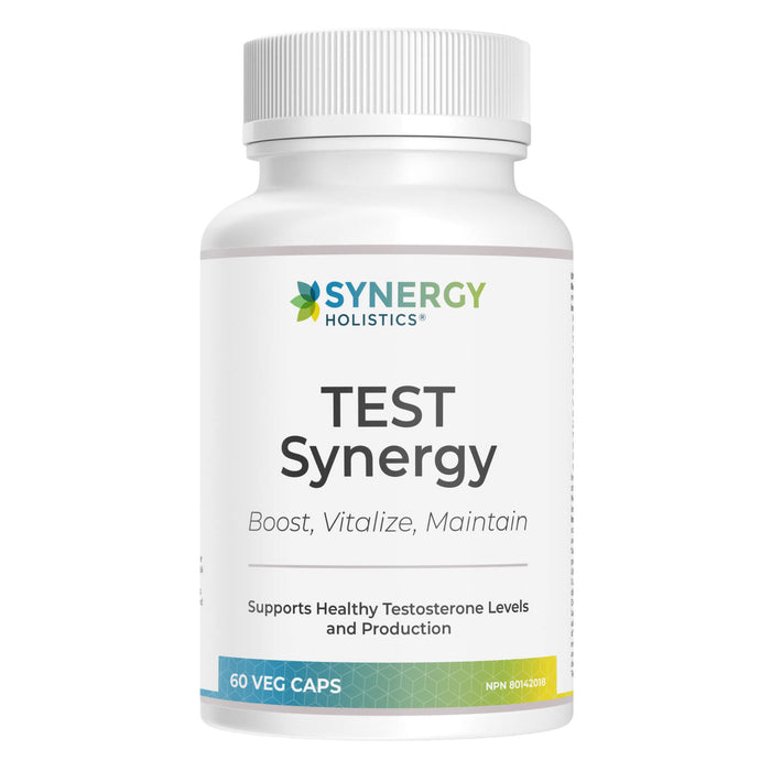 Bottle of Synergy Holistics TEST Synergy (Trial Size) 60 V-Caps