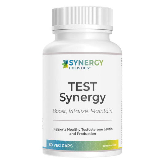 Bottle of Synergy Holistics TEST Synergy (Trial Size) 60 V-Caps
