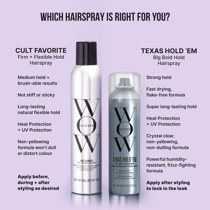 Texas Hold Em Big Hold Hairspray - 234ml