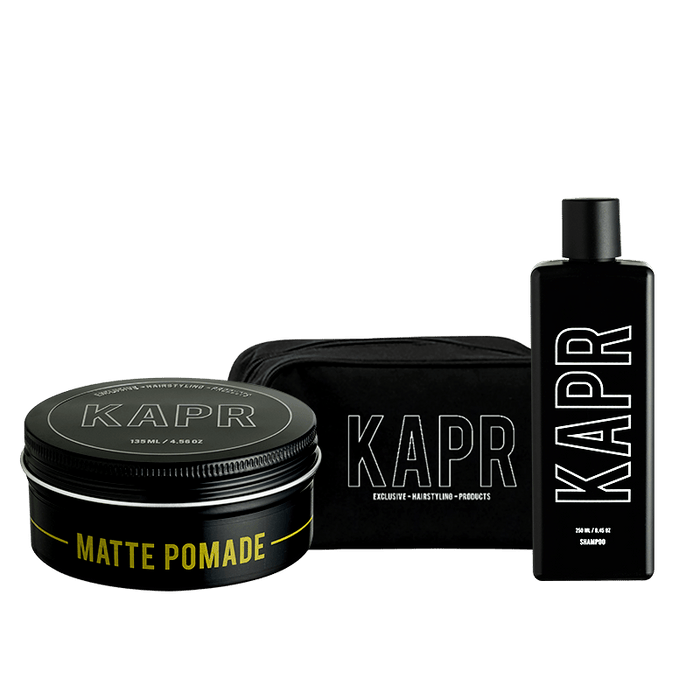 MATTE POMADE 135ml / SHAMPOO 250ml
