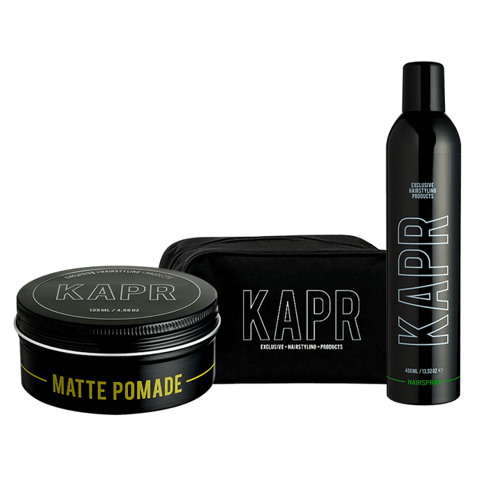MATTE POMADE 135ml / HAIRSPRAY 400ml