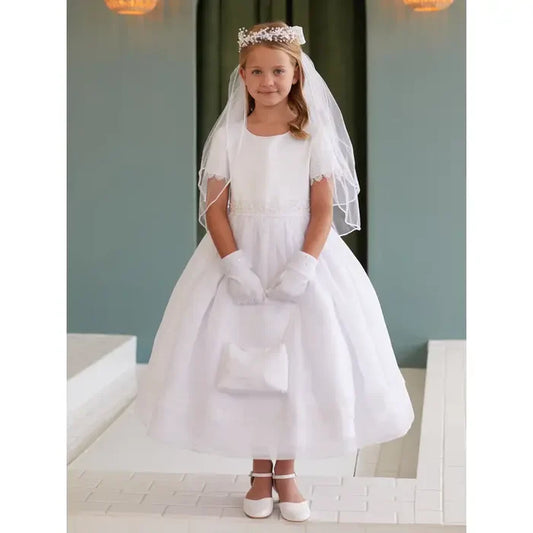 Tip Top Satin Bodice with Lace Waist