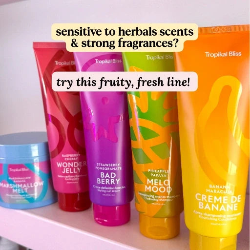Tropikal Bliss Strawberry Pomegranate Styling Curl Cream